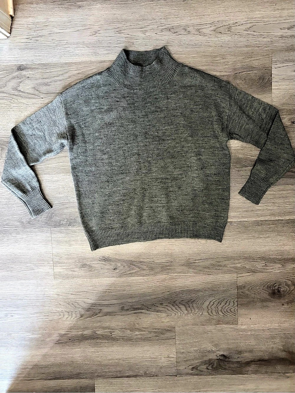 Gray High Neck Sweater Like New